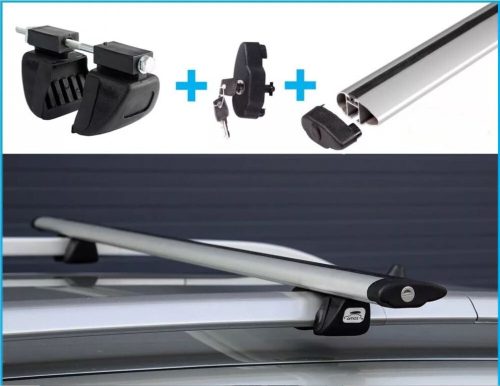 Amos futura hliník tichý uzamykateľný Strešný nosič (4305_6212_8508)