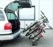EgriAuto Maxiload 4-dielny nosič bicyklov na ťažné zariadenie uzamykateľný, 75 kg nosnosť, 13PIN (7634)