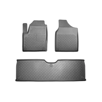   Eco s vysokým okrajom Gumové autokoberce Seat Alhambra I 1995-2010 5 a 7 osobné, VOLKSWAGEN Sharan I 1995-2010 5 a 7 osobné, FORD Galaxy 1995-2006 5 a 7 osobné