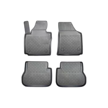   Eco s vysokým okrajom Gumové autokoberce VOLKSWAGEN Caddy 2004-2021 5-miestny