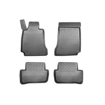   Eco s vysokým okrajom Gumové autokoberce MERCEDES C-Class W204 2007-2014