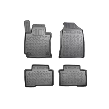   Eco s vysokým okrajom Gumové autokoberce Ssang Yong Tivoli 2015-2019, Ssang Yong XLV 2016-2019, Ssang Yong Tivoli 2022-, Bal elöl a upevnenie kampók közötti távolság 35 cm.