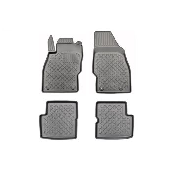   Eco s vysokým okrajom Gumové autokoberce OPEL Corsa E 2014-2019, OPEL Corsa D 2006-2014