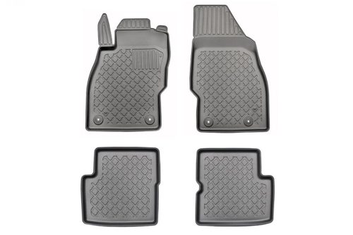 Eco s vysokým okrajom Gumové autokoberce OPEL Corsa E 2014-2019, OPEL Corsa D 2006-2014