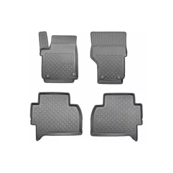   Eco s vysokým okrajom Gumové autokoberce VOLKSWAGEN Amarok 2010- pick-up, dvojkabína