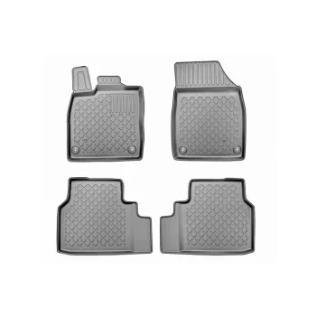   Eco s vysokým okrajom Gumové autokoberce SKODA Enyaq 2020-, Audi Q4 e-tron 2021-, VOLKSWAGEN ID4 2020-, VOLKSWAGEN ID5 2020-