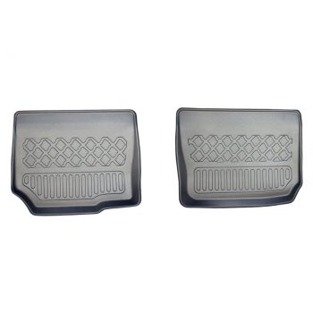   Eco s vysokým okrajom Gumové autokoberce OPEL Zafira B 2005-2014 7 osobné