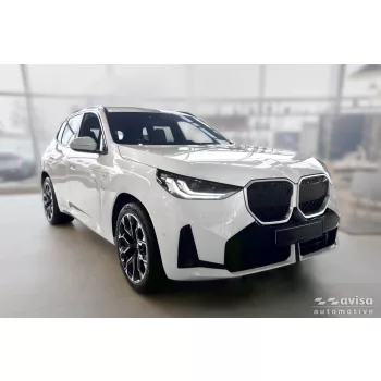   Avisa fekete acél küszöbvédő dombornyomott "Lines" (4 darabos) BMW X3 (G45) 2024->