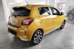 Avisa čierna oceľová ochrana prahu "Special Edition" (4-dielny) chrómový s nápisom MITSUBISHI SPACE STAR FL 2020->