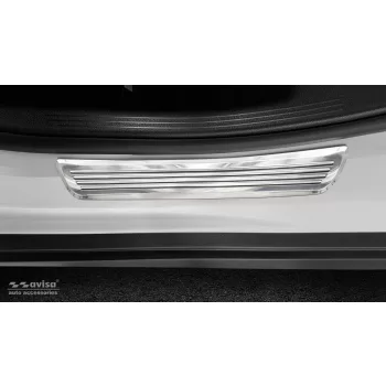   Avisa strieborný zrkadlová oceľ zadný ochrana prahu (2 viaczložkový) MERCEDES GLC/GLC Coupe 2015-2019, FL2019->