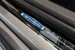 Avisa čierna leštená oceľová ochrana prahu modrý "Hybridný" (4-dielny) VOLVO V90 kombi 2016->, VOLVO V90 Cross Country 2016->