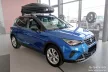 Avisa čierna leštená oceľová ochrana prahu "Exclusive Edition" 3D s emblémom (4-dielny) SEAT ARONA, ARONA XCELLENCE, ARONA FR 2017-2021, FL 2021->