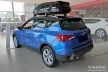 Avisa čierna leštená oceľová ochrana prahu "Exclusive Edition" 3D s emblémom (4-dielny) SEAT ARONA, ARONA XCELLENCE, ARONA FR 2017-2021, FL 2021->
