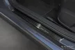 Avisa čierna oceľová ochrana prahu "Special Edition" (4-dielny) chrómový s nápisom VW POLO VI HATCHBACK 2017-FL.2021->
