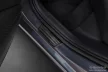 Avisa čierna oceľová ochrana prahu "Special Edition" (4-dielny) chrómový s nápisom VW POLO VI HATCHBACK 2017-FL.2021->