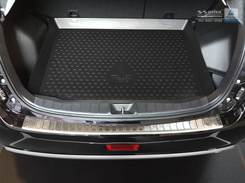 Avisa strieborná saténová oceľ Ochrana nakladacej MITSUBISHI ASX crossover 2010-2015, FL2015-2016, FL2016-2017