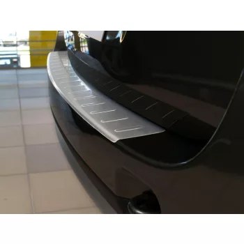   Avisa strieborná saténová oceľová ochrana nárazníka DACIA DUSTER 2010-2013, FL2013-2017