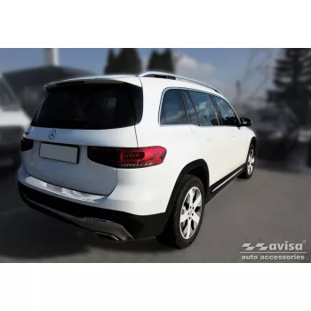   Avisa strieborný satén oceľ Ochrana nakladacej MERCEDES GLB (X247) crossover 2019->/MERCEDES GLB AMG (X247) 2019->