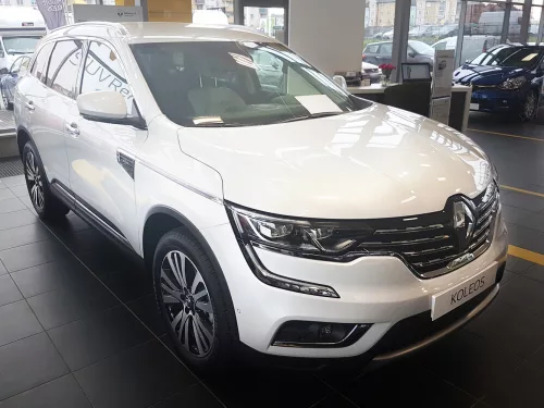 Avisa strieborná saténová oceľová ochrana nárazníka RENAULT KOLEOS II 2016->