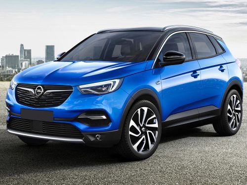 Avisa strieborná saténová oceľ Ochrana nakladacej OPEL GRANDLAND X/Hybrid 2017-2021