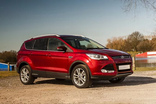 Avisa strieborná saténová oceľová ochrana nárazníka FORD KUGA II/FORD KUGA II VIGNALE 2012-2016, FL 2016-2019
