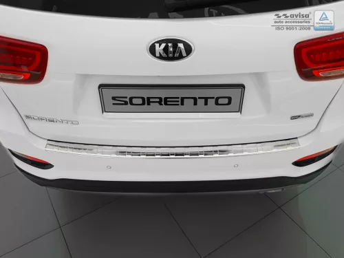 Avisa strieborná saténová oceľ Ochrana nakladacej Kia SORENTO III FL2017-2020
