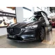 Avisa strieborná saténová oceľ Ochrana nakladacej nová bordúra Mazda 6 III combi (GJ) 2012-2014, FL2014-2018, FL2018-