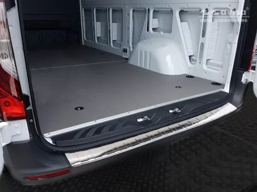 Avisa strieborná saténová oceľová ochrana nárazníka MERCEDES SPRINTER III 2018->