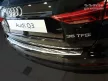 Avisa strieborná saténová oceľ Ochrana nakladacej Audi Q3 II crossover 2018->/S-line 2018-