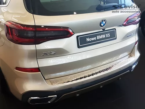 Avisa Ochrana nakladacej Bmw X5 IV G05 M-pakiet 2018->oceľ strieborná saténová
