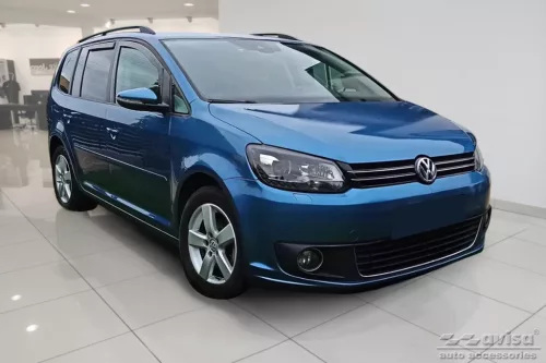 Avisa strieborná saténová oceľová ochrana nárazníka VOLKSWAGEN TOURAN II 2010-2015