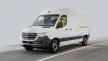 Avisa 3 mm ryhovaný strieborná saténová hliníková ochrana nárazníka MERCEDES SPRINTER III 2018->