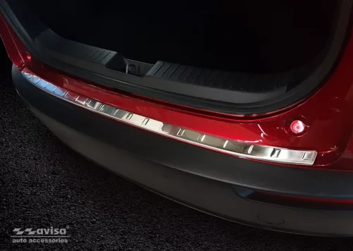 Avisa strieborná saténová oceľ Ochrana nakladacej Mazda CX-30 2019