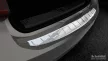 Avisa strieborná saténová oceľová ochrana nárazníka AUDI A7 C8 Sportback II liftback 2017->