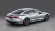 Avisa strieborná saténová oceľová ochrana nárazníka AUDI A7 C8 Sportback II liftback 2017->