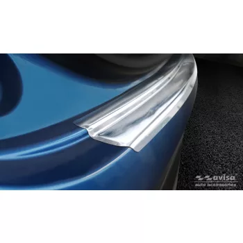   Avisa strieborná saténová oceľová ochrana nárazníka KIA XCEED crossover 2019->