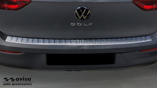 Avisa strieborný satén oceľ Ochrana nakladacej VOLKSWAGEN Golf VIII Hatchback 5D 2019->/VW Golf VIII GTI Clubsport Edition 2019-2024 FL 2024->