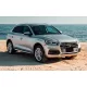 Avisa strieborná saténová oceľ Ochrana nakladacej Audi Q5 II 2016-2020, FL2020-2024
