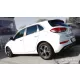 Avisa strieborná saténová oceľová ochrana nárazníka HYUNDAI i30 III hatchback 5D FL2020->