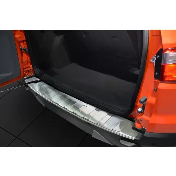   Avisa strieborná saténová oceľová ochrana nárazníka FORD ECOSPORT II 2012-2017