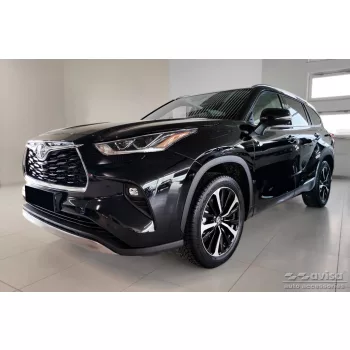   Avisa strieborná saténová oceľová ochrana nárazníka "Hybridný" betéttel TOYOTA HIGHLANDER IV(XU70) 2019->