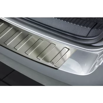   Avisa strieborná saténová oceľová ochrana nárazníka SKODA FABIA III kombi 2014-2018