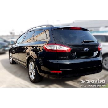   Avisa strieborný satén oceľ Ochrana nakladacej FORD Mondeo IV MK4 turnier FL2010-2014