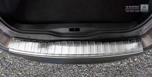 Avisa strieborná saténová oceľová ochrana nárazníka RENAULT SCENIC III 2009-2016