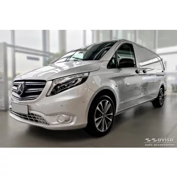   Avisa strieborný saténový oceľový opierka nôh MERCEDES V Class W447/VITO III 2014->