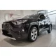 Avisa strieborná satén oceľ lábtámasz TOYOTA RAV4 V generation/Hybrid 2018->