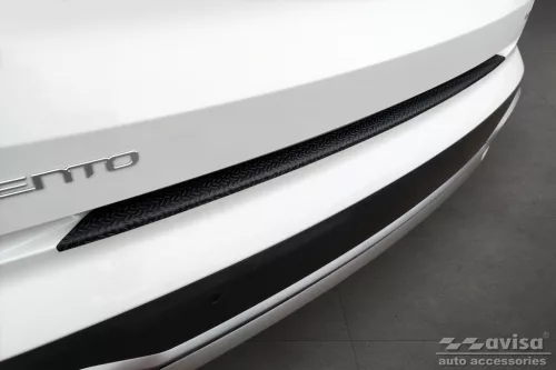 Avisa čierna matt 3 mm bordázott hliník Ochrana nakladacej Kia SORENTO IV SUV 2020->2024