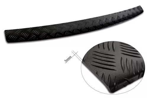 Avisa čierna matt 3 mm bordázott hliník Ochrana nakladacej Jeep CHEROKEE V FL 2018->