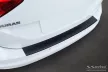 Avisa 3 mm ryhovaný čierna matná hliníková ochrana nárazníka VOLKSWAGEN TOURAN III/R-line 2015->