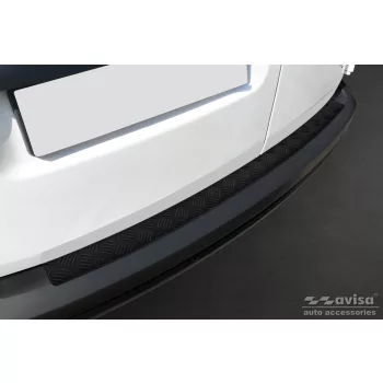   Avisa 3 mm ryhovaný čierna matná hliníková ochrana nárazníka VOLKSWAGEN CADDY 2003-2015, FL2015-2020, VOLKSWAGEN CADDY MAXI 2003-2015, FL02.2015->2020